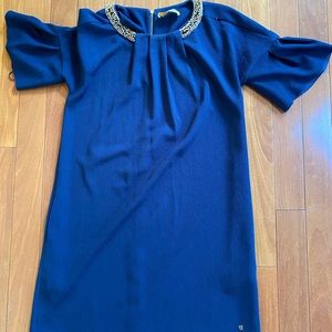 navy blue dress